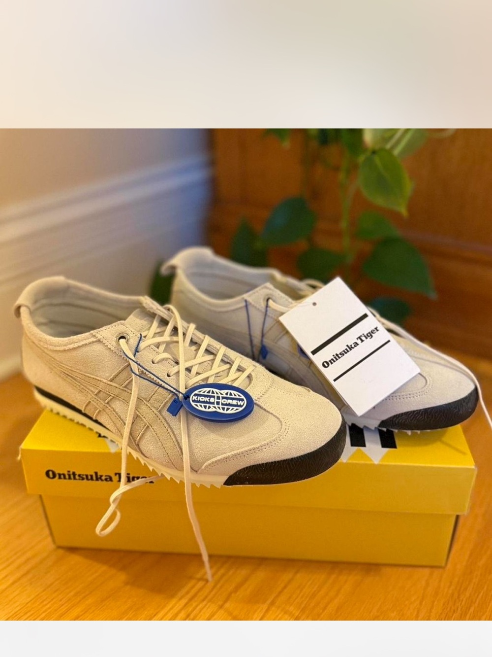 Onitsuka Tiger by Asics Mexico 66 SD Birch/Wood Crepe EU 39 Suede Sneakers